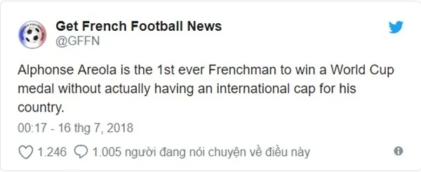 Đẳng cấp “ăn ké” là đây! Không đá phút nào vẫn vô địch World Cup - Bóng Đá