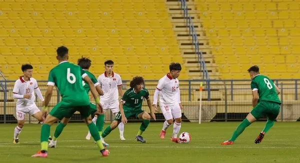 Thi đấu thiếu người, U23 Việt Nam thất bại trước U23 Iraq - Bóng Đá