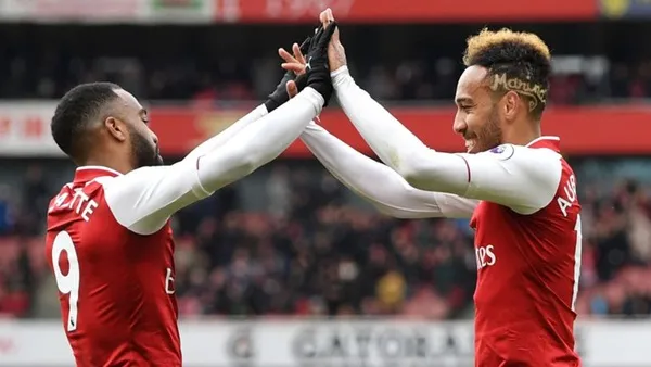 Với “song sát” Lacazette – Aubameyang, Arsenal sẽ ngày càng đáng sợ - Bóng Đá