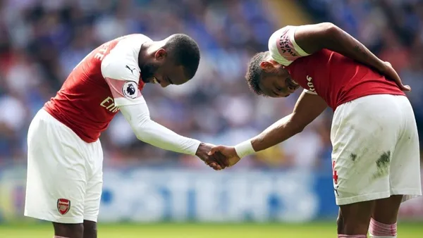 Với “song sát” Lacazette – Aubameyang, Arsenal sẽ ngày càng đáng sợ - Bóng Đá