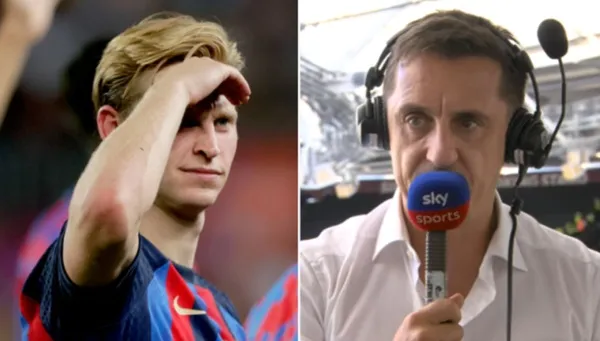 Gary Neville sends message to ‘panicking’ Manchester United board over Frenkie de Jong transfer - Bóng Đá