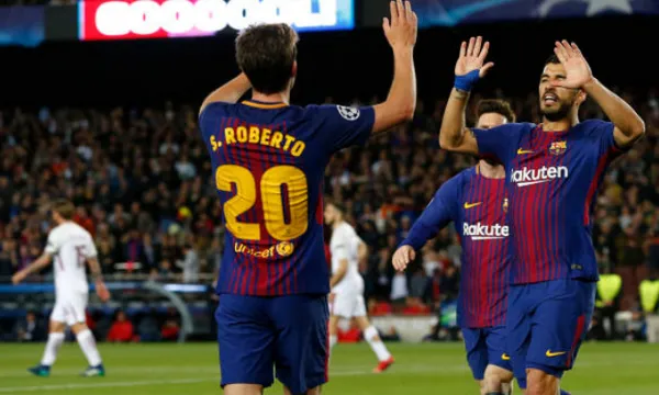 Chấm điểm Barca sau trận Roma - Bóng Đá