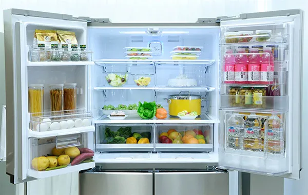 Dọn tủ lạnh vô cùng đơn giản.