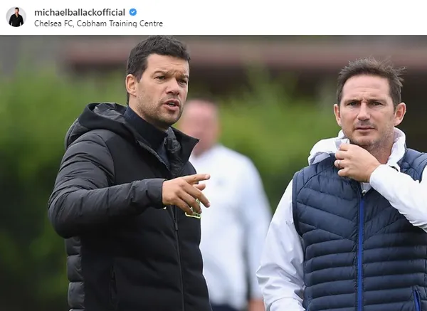 Michael Ballack xuất hiện ở Chelsea - Bóng Đá