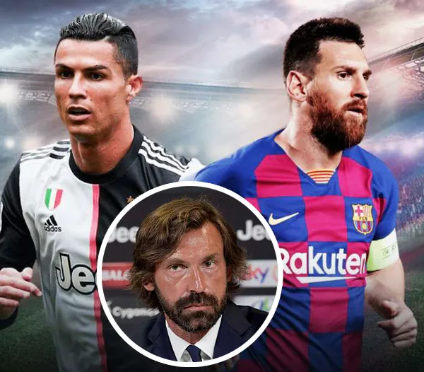 Pirlo từng làm phật lòng Ronaldo vì Messi - Bóng Đá