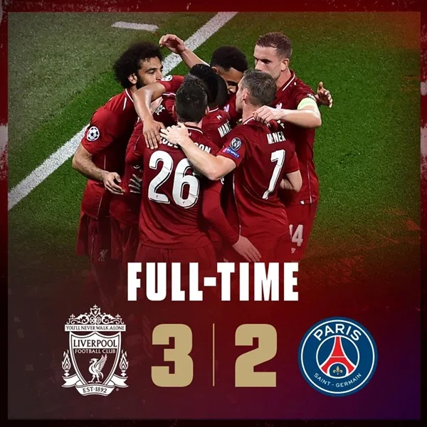 Liverpool thắng PSG 3-2: Neymar và cú lừa 222 triệu euro? - Bóng Đá