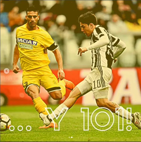 Dybala sướng rơn khi đạt cột mốc 100 bàn trong sự nghiệp - Bóng Đá