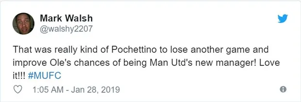 Tottenham gặp hạn, fan Man Utd 'dìm hàng' Pochettino - Bóng Đá