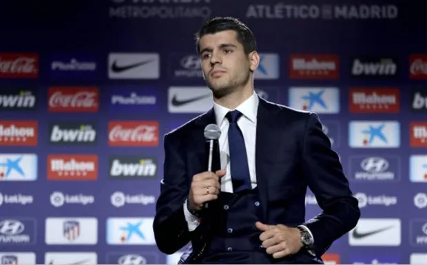 Morata 'đỏ mặt' nhìn ảnh cũ trong ngày ra mắt Atletico - Bóng Đá