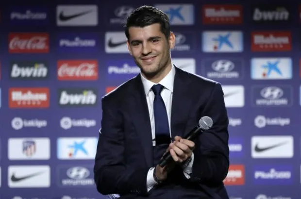 Morata 'đỏ mặt' nhìn ảnh cũ trong ngày ra mắt Atletico - Bóng Đá