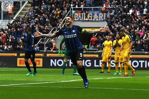 Icardi lại 'lên đồng', Inter chưa phải bật khỏi top 4 - Bóng Đá