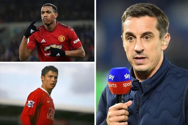 Neville ví Martial như Ronaldo - Bóng Đá