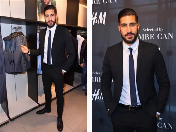 Emre Can lịch lãm ra mắt bộ sưu tập thời trang riêng - Bóng Đá