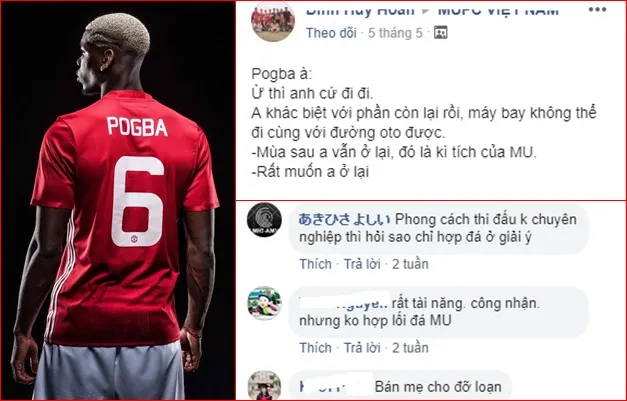 Khổ như NHM Man Utd, không biết nên theo hay bỏ Pogba? - Bóng Đá