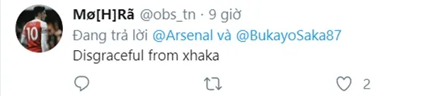 FANS HAVE MIXED OPINIONS ON GRANIT XHAKA’S REACTION AGAINST PALACE - Bóng Đá