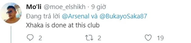 FANS HAVE MIXED OPINIONS ON GRANIT XHAKA’S REACTION AGAINST PALACE - Bóng Đá