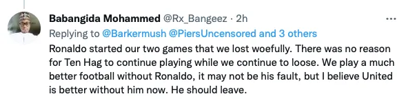 'His ego has ruined EVERYTHING!': Man United fans rip into Cristiano Ronaldo after his bombshell interview with Piers Morgan - Bóng Đá