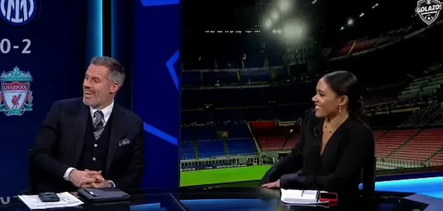 Jamie Carragher issues a mocking jibe at Manchester United by claiming ARSENAL have a 'better chance' of winning the Champions League - Bóng Đá