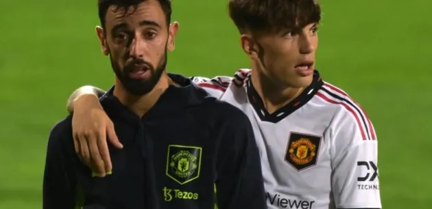 Bruno Fernandes bị chỉ trích sau phát ngôn về Garnacho - Bóng Đá