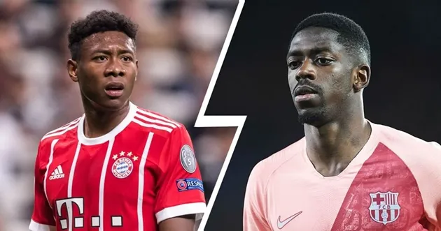 Barca có thể đổi Dembele lấy Alaba - Bóng Đá