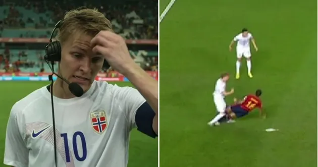 Rodri tackle Odegaard - Bóng Đá