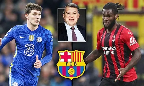 Both Franck Kessié and Andreas Christensen have all paperworks signed with Barcelona - Bóng Đá