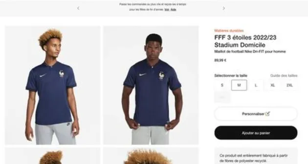 Nike bán trước mẫu áo mừng Pháp vô địch World Cup 2022 - Bóng Đá