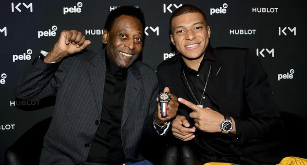 'Vua bóng đá' Pele gửi lời cám ơn tới Mbappe - Bóng Đá