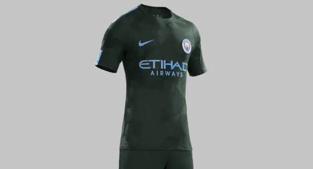 Man City tung áo đấu thứ ba - Bóng Đá