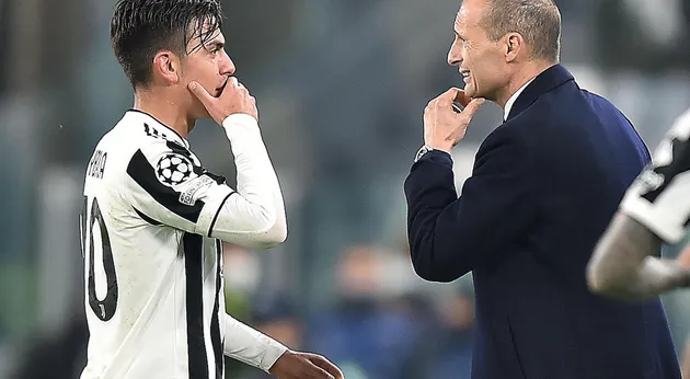 Allegri nói thẳng về trình độ của Dybala so với Messi - Bóng Đá