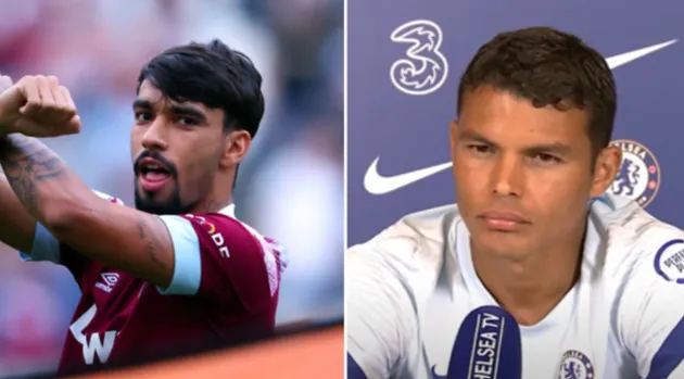 Thiago Silva reveals he asked Chelsea to pursue West Ham record signing Lucas Paqueta - Bóng Đá