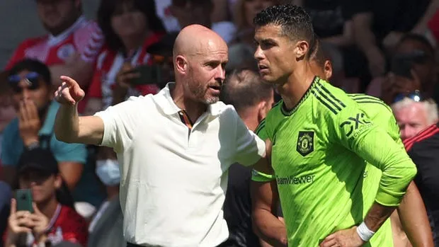 'No one can miss pre-season' - Ronaldo fitness questioned by Ten Hag as he reveals why he wasn't playing for Man Utd - Bóng Đá