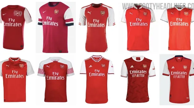 Arsenal 2022/23 adidas home kit leaked online - Bóng Đá