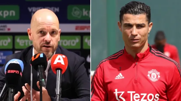 Erik ten Hag calls Cristiano Ronaldo ‘a giant’ ahead of Manchester United arrival on Monday - Bóng Đá