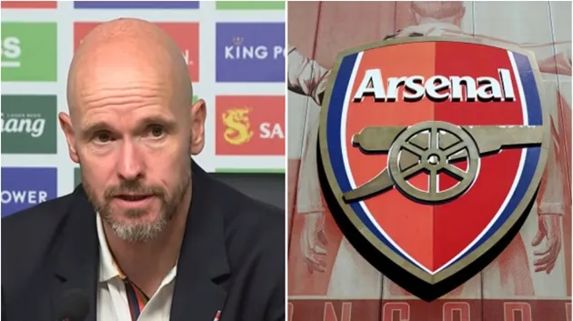 Ten Hag nhận định về sức mạnh của Arsenal - Bóng Đá