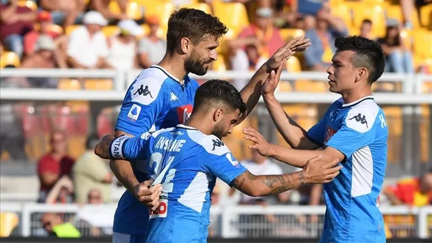 Ảnh trận Lecce - Napoli - Bóng Đá