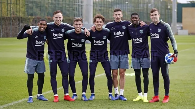 Barca tập - Bóng Đá