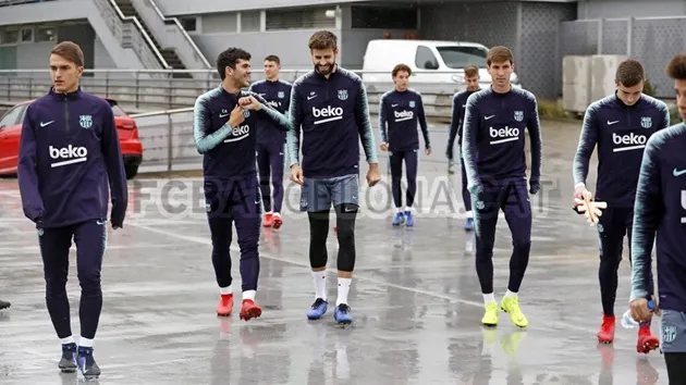 Barca tập - Bóng Đá