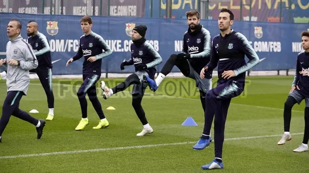 Barca tập - Bóng Đá