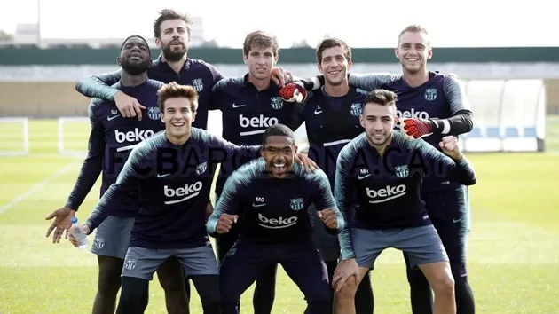 Barca tập - Bóng Đá