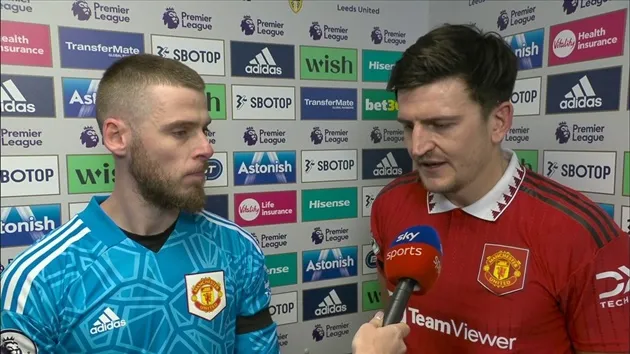 Harry Maguire pays tribute to David de Gea - Bóng Đá