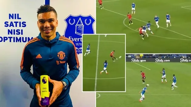 Casemiro hoàn toàn bất lực trước 'máy ủi' Premier League  - Bóng Đá