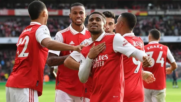 Arsenal on course for record Prem points tally with predicted final table revealed if they continue at same rate - Bóng Đá