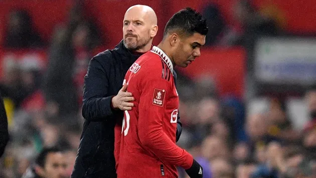 Man Utd có ba trận để chứng minh Ten Hag đúng về những bình luận của Casemiro - Bóng Đá