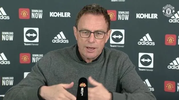 Ralf Rangnick hits back at Man Utd critics and insists he's doing top job - Bóng Đá