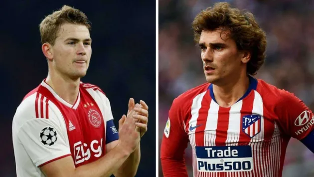 chủ tịch Barca đẩy nhanh tiến độ mua  Matthijs de Ligt và Griezmann - Bóng Đá