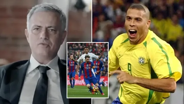 Jose Mourinho brilliantly explains why Ronaldo Nazario, not Lionel Messi or Cristiano Ronaldo, is the GOAT - Bóng Đá