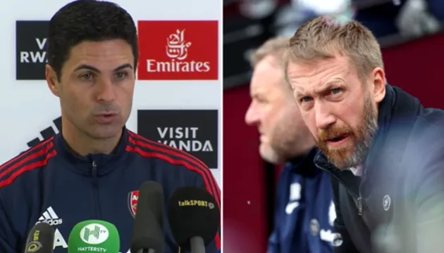 Arsenal boss Mikel Arteta feels sorry for Graham Potter as pressure mounts on Chelsea manager - Bóng Đá