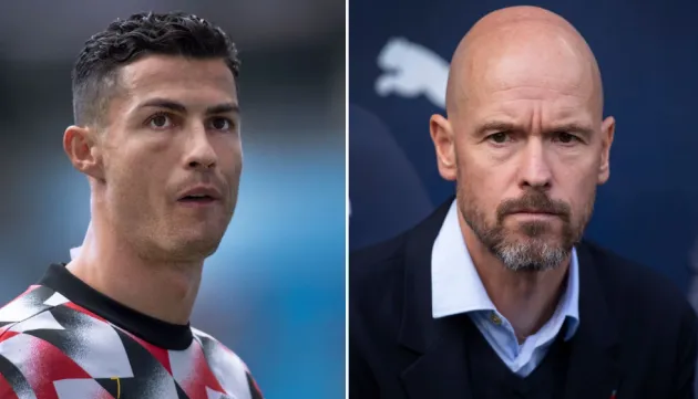 Cristiano Ronaldo ‘furious’ with ‘stubborn’ Erik ten Hag and complains about his Manchester United training sessions - Bóng Đá