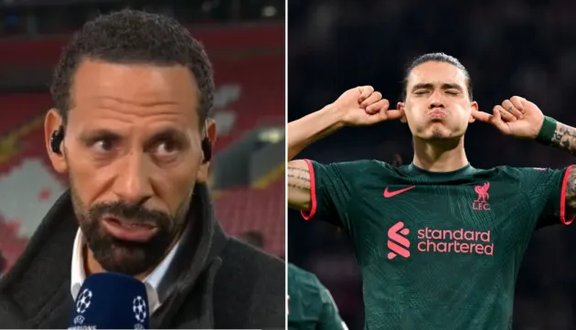 Rio Ferdinand makes Darwin Nunez prediction after Liverpool striker makes up for horror miss in Ajax victory - Bóng Đá